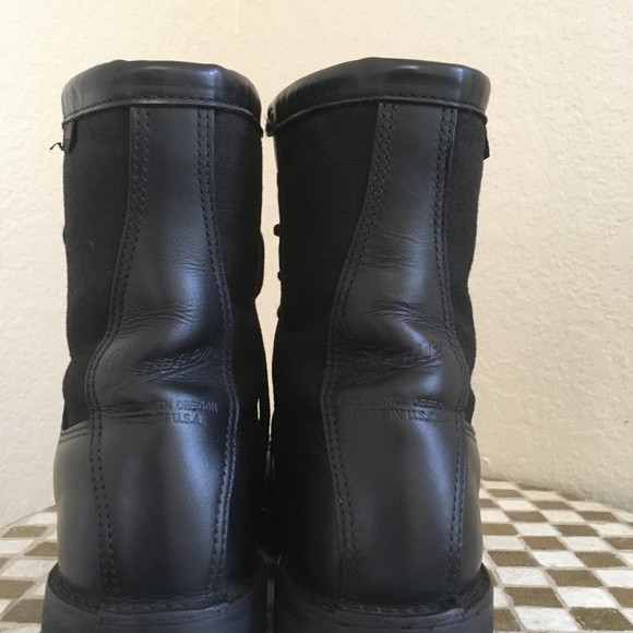 BLACK DANNER USA MILITARY BOOTS 8 D